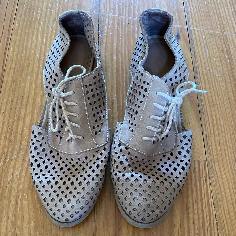 Jo Mercer leather loafers